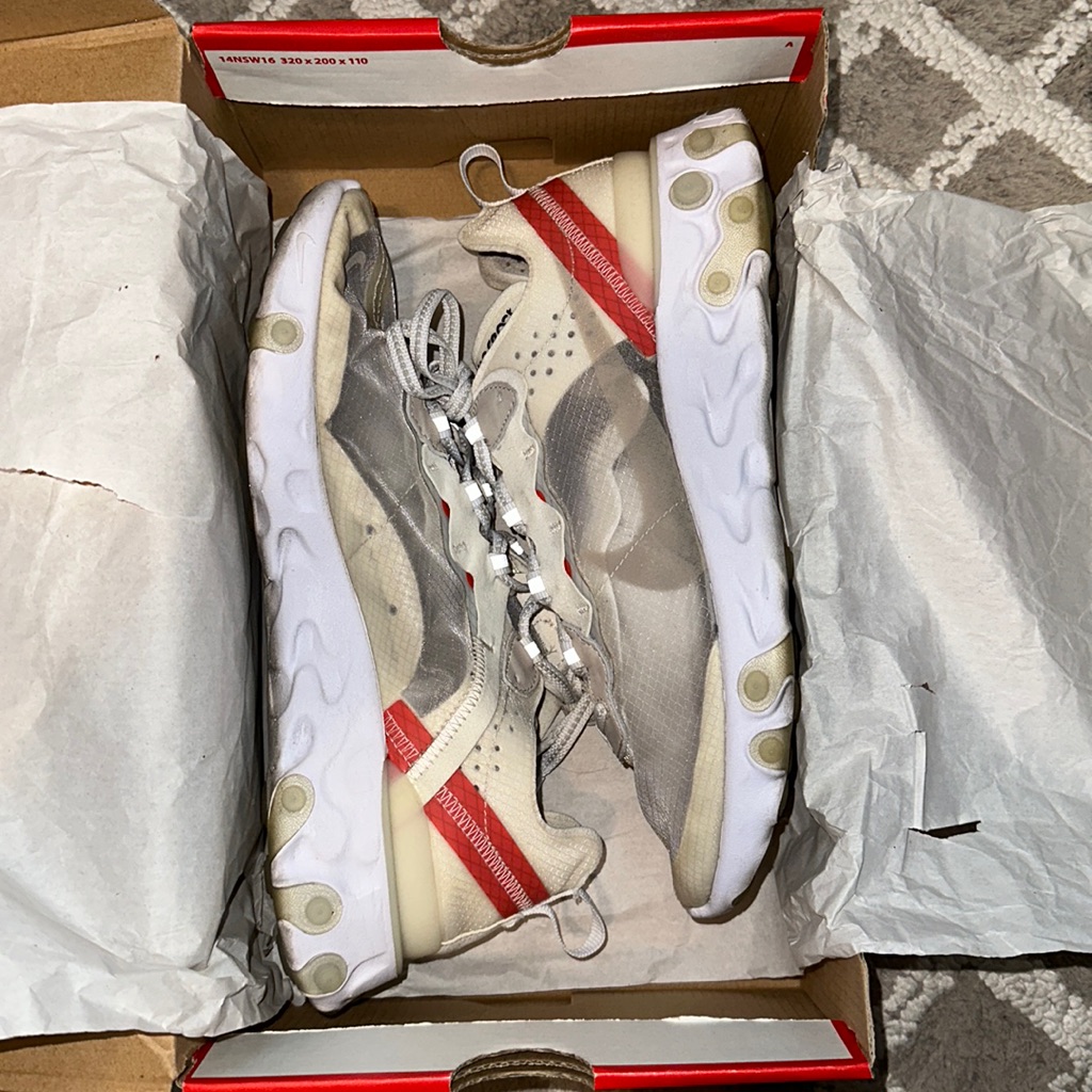 Nike React Element 87 ‘Light Bone’